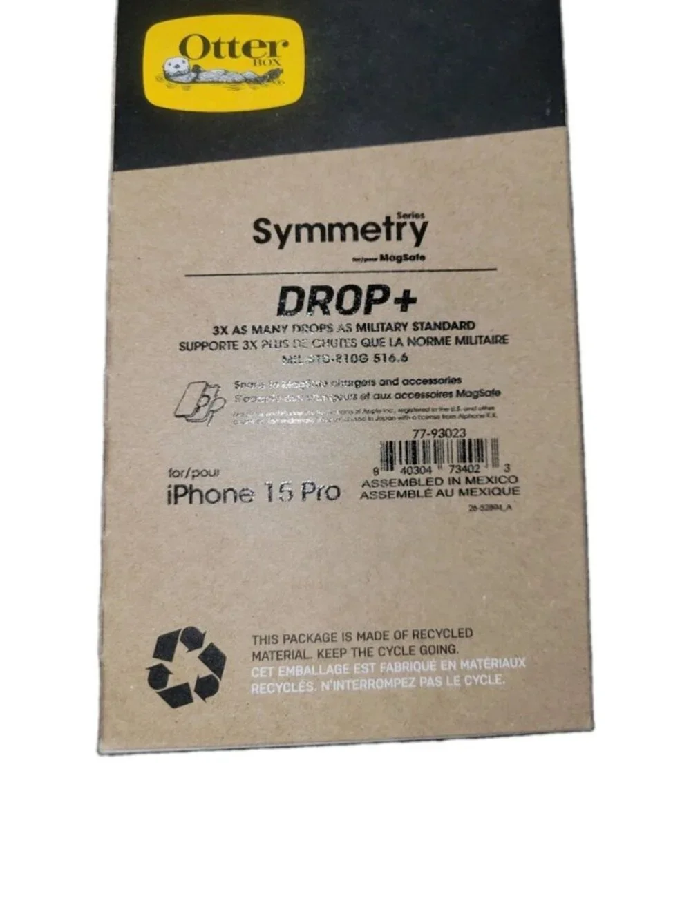 OtterBox Symmetry Clear MagSafe Case iPhone 15 Pro